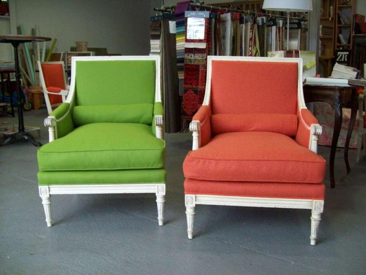 Deux fauteuils Tapissier décorateur à Bayonne