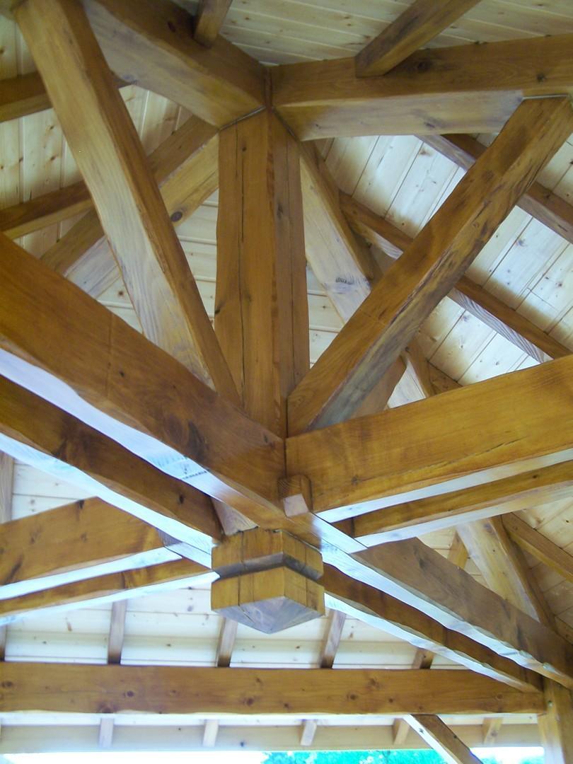 Pointe de diamant pergola