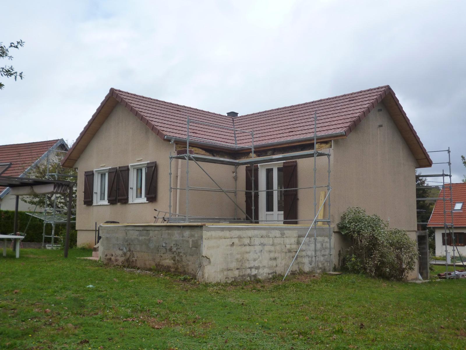 Maison avant extension