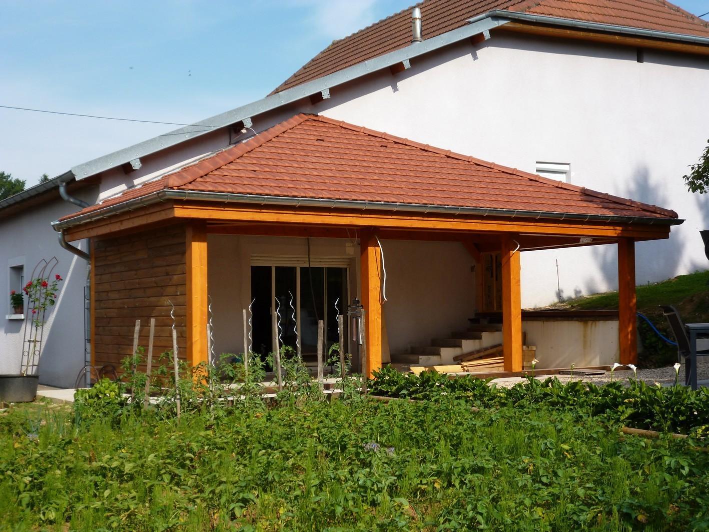 Véranda traditionnelle Burgille