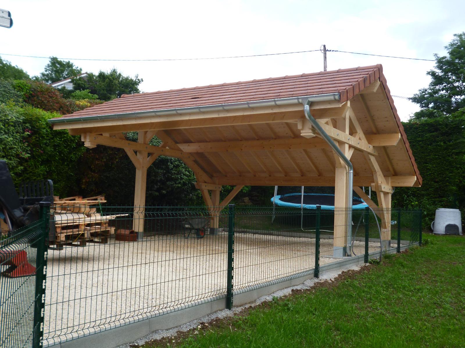 Réalisation abris voiture