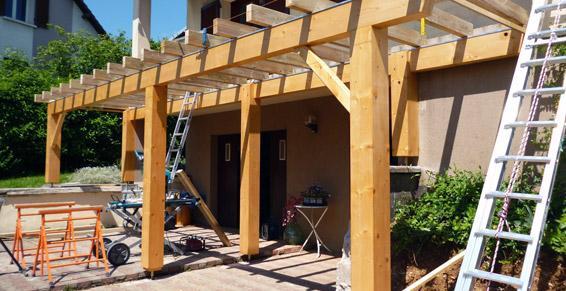 Création terrasse composite