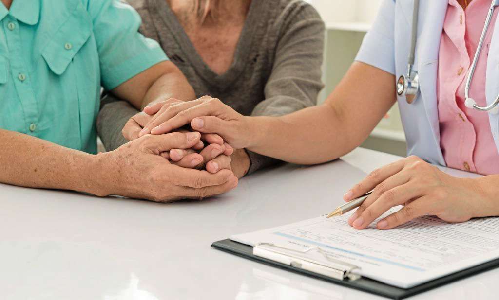 Beratungsgespräch zur Pflege