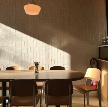 terre cuite émaillée 7.5x15, crédence.