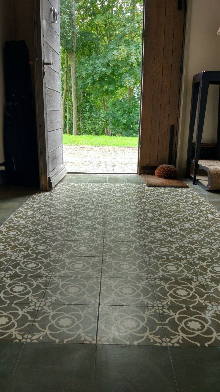 sol carreau de ciment