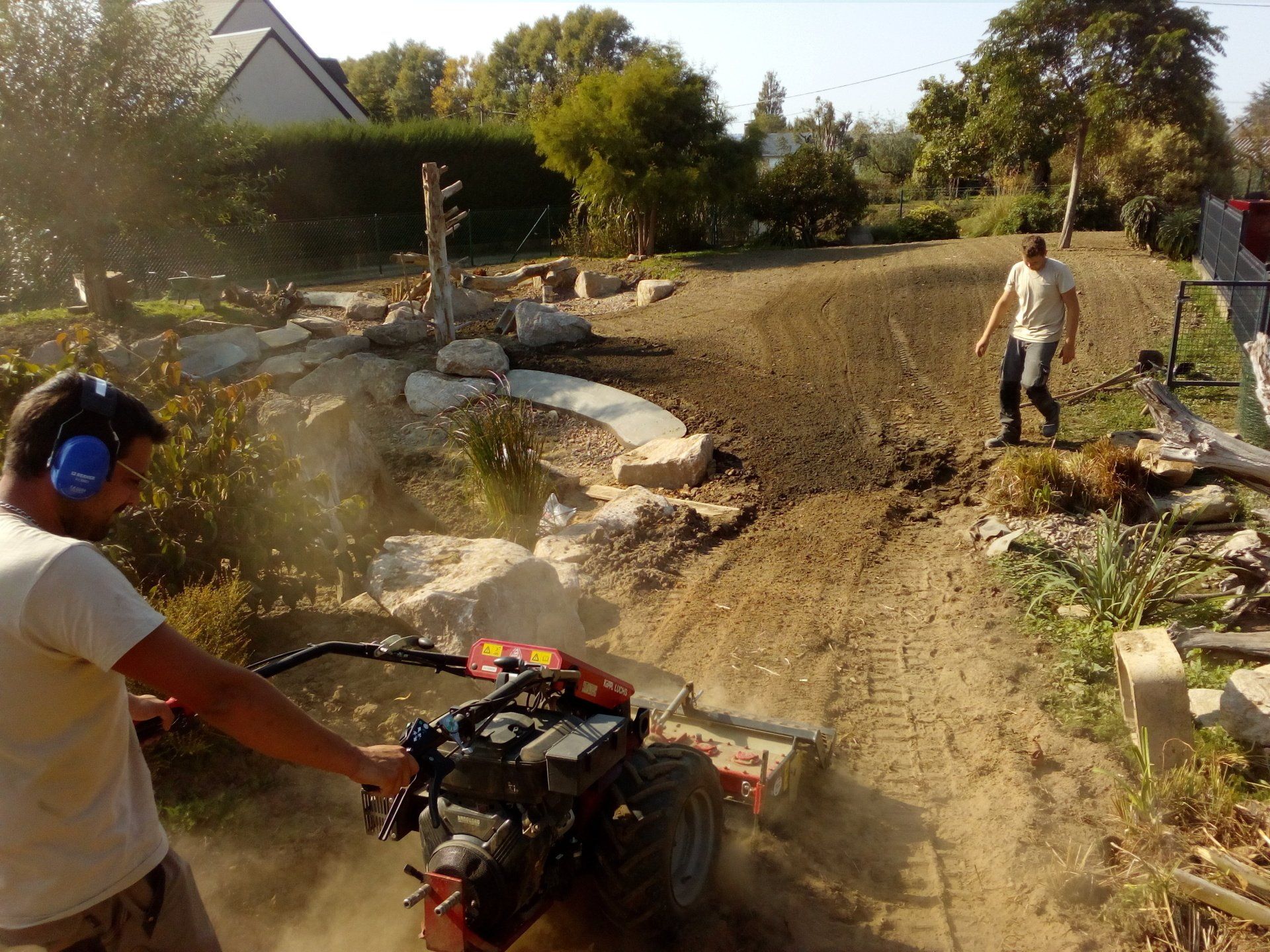 Préparation du terrain