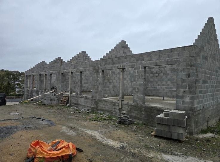 Maçonnerie d'une maison