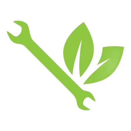 pictogramme de feuille illustrant le respect de l'environnement