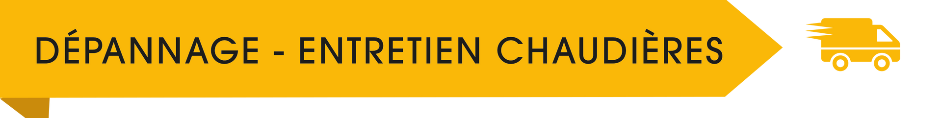 Illustration de flèche de couleur jaune foncé avec l'expression 