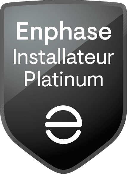 logo du badge platinum de l'entreprise Enphase