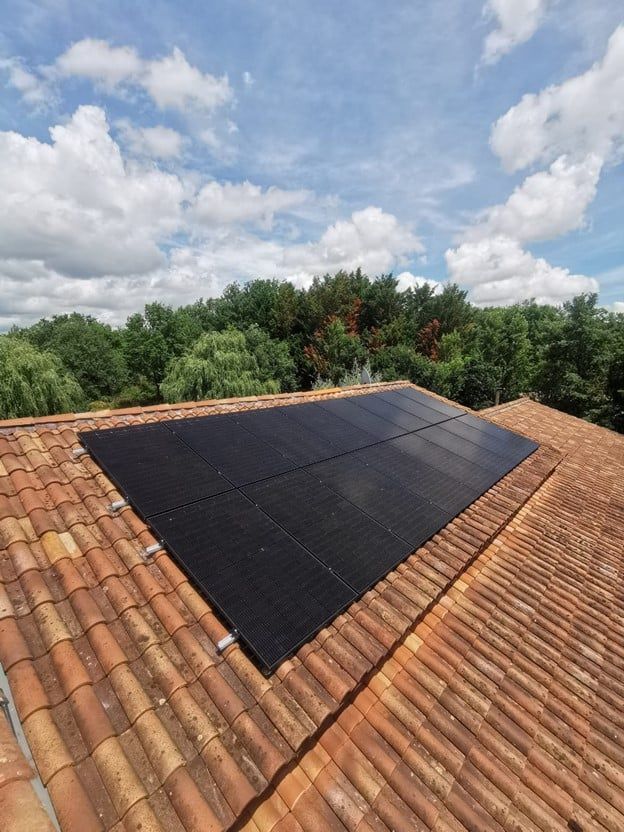pose de panneaux photovoltaïques