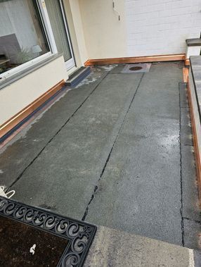 Terrassenplatten, Terrassenbelag