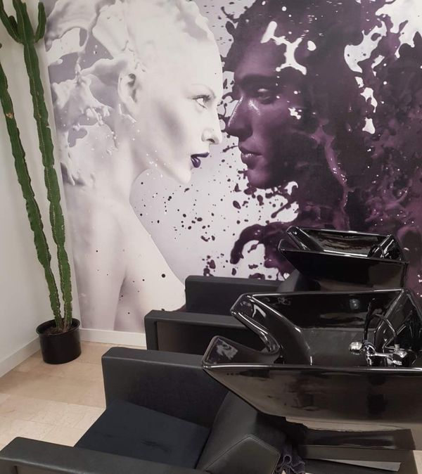 Friseurstühle im Salon