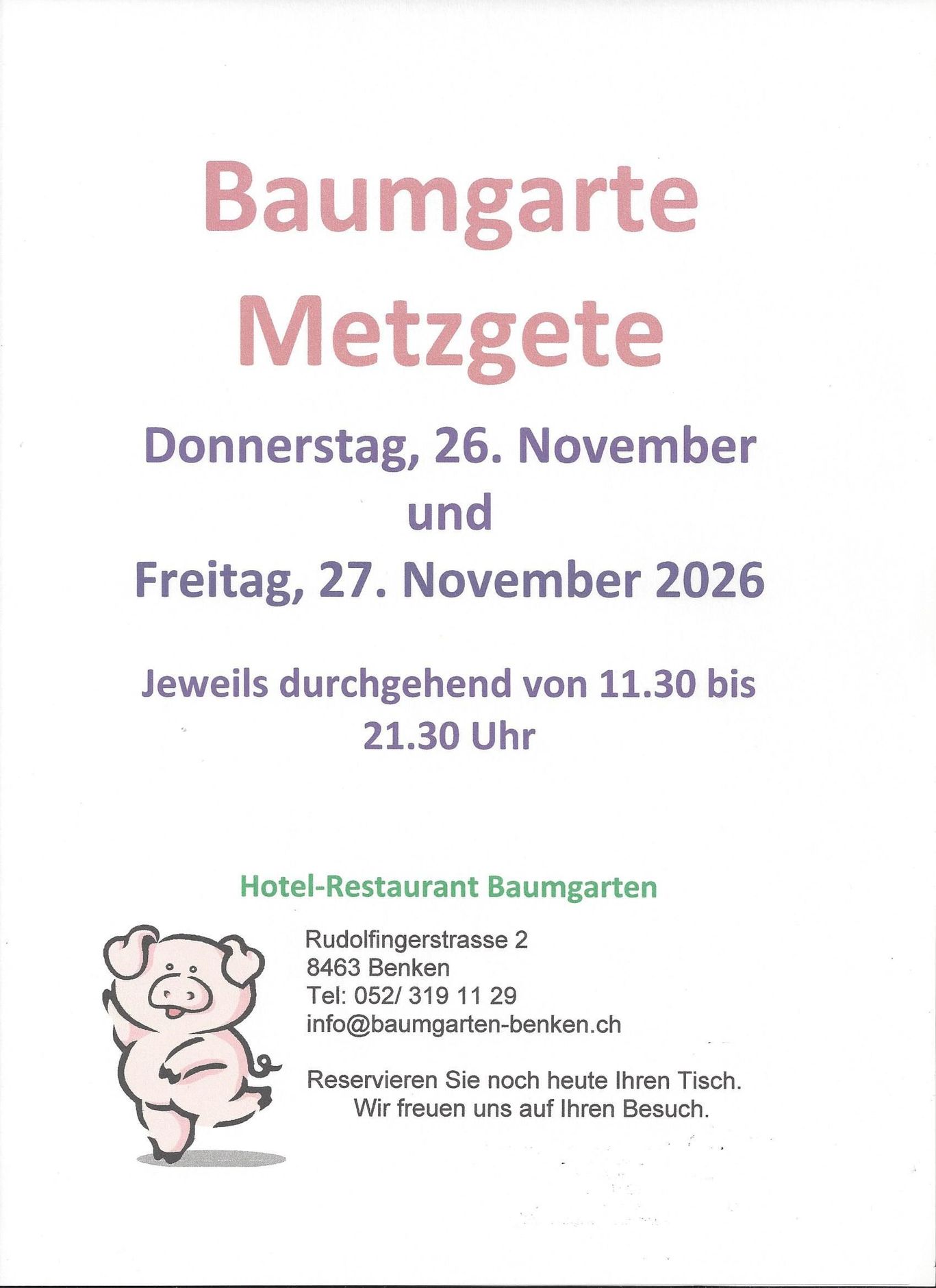 Hotel Restaurant Baumgarten | Benken ZH