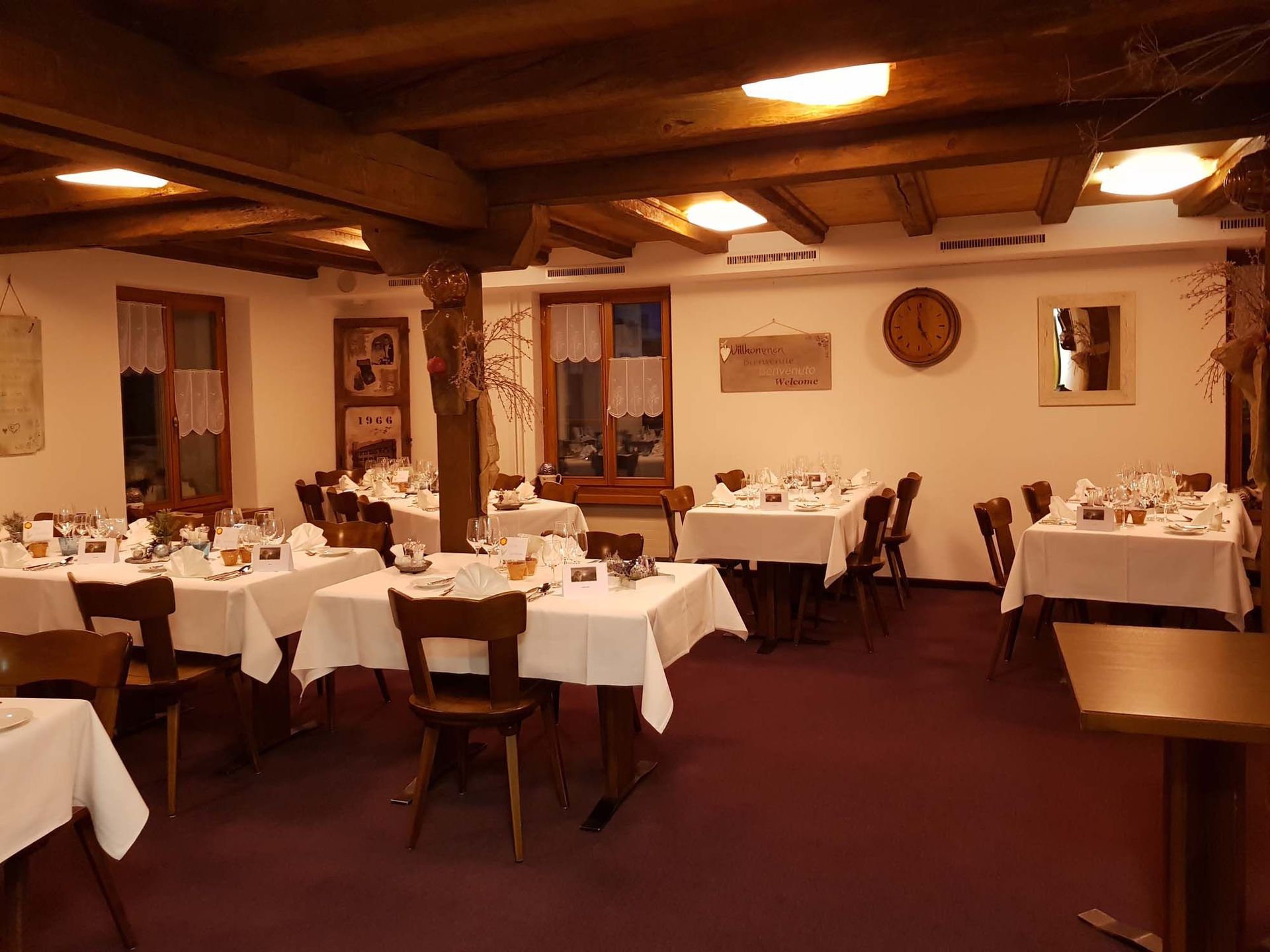 Saal - Hotel Restaurant Baumgarten - Benken