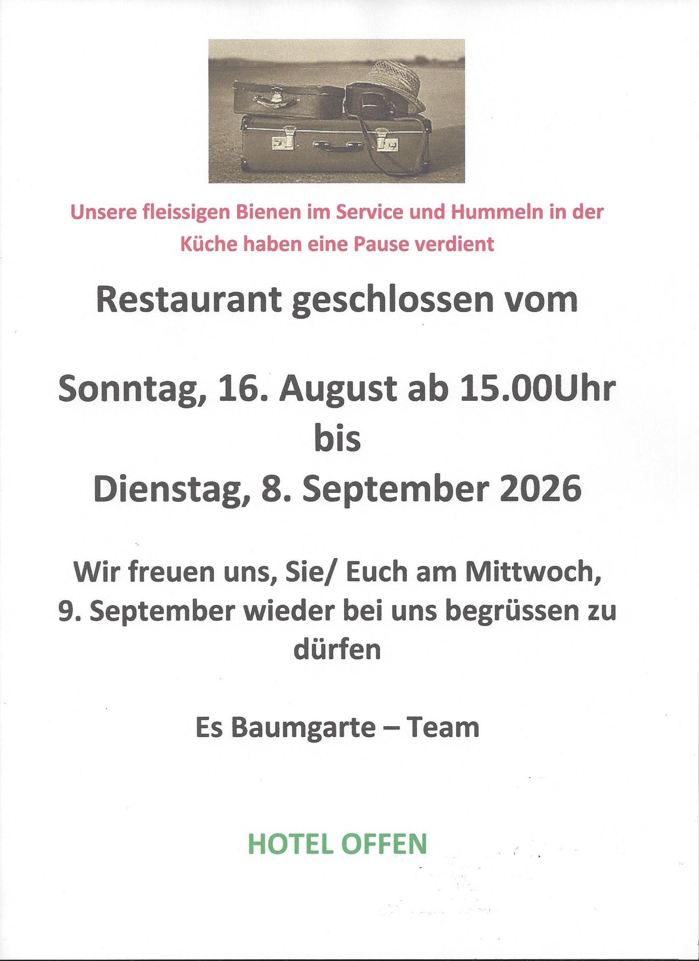 Hotel Restaurant Baumgarten | Benken ZH