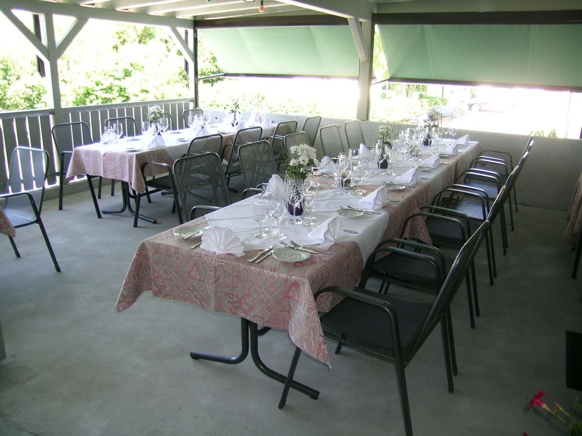 Terrasse - Hotel Restaurant Baumgarten - Benken
