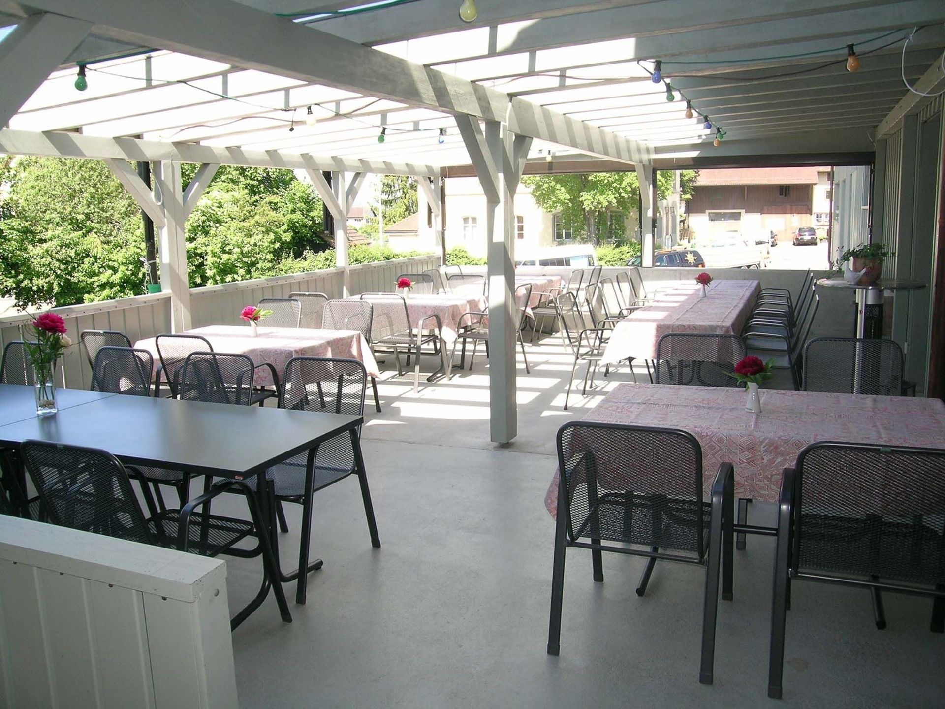 Terrasse - Hotel Restaurant Baumgarten - Benken
