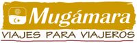 A logo for a company called mugamara viajes para viajeros