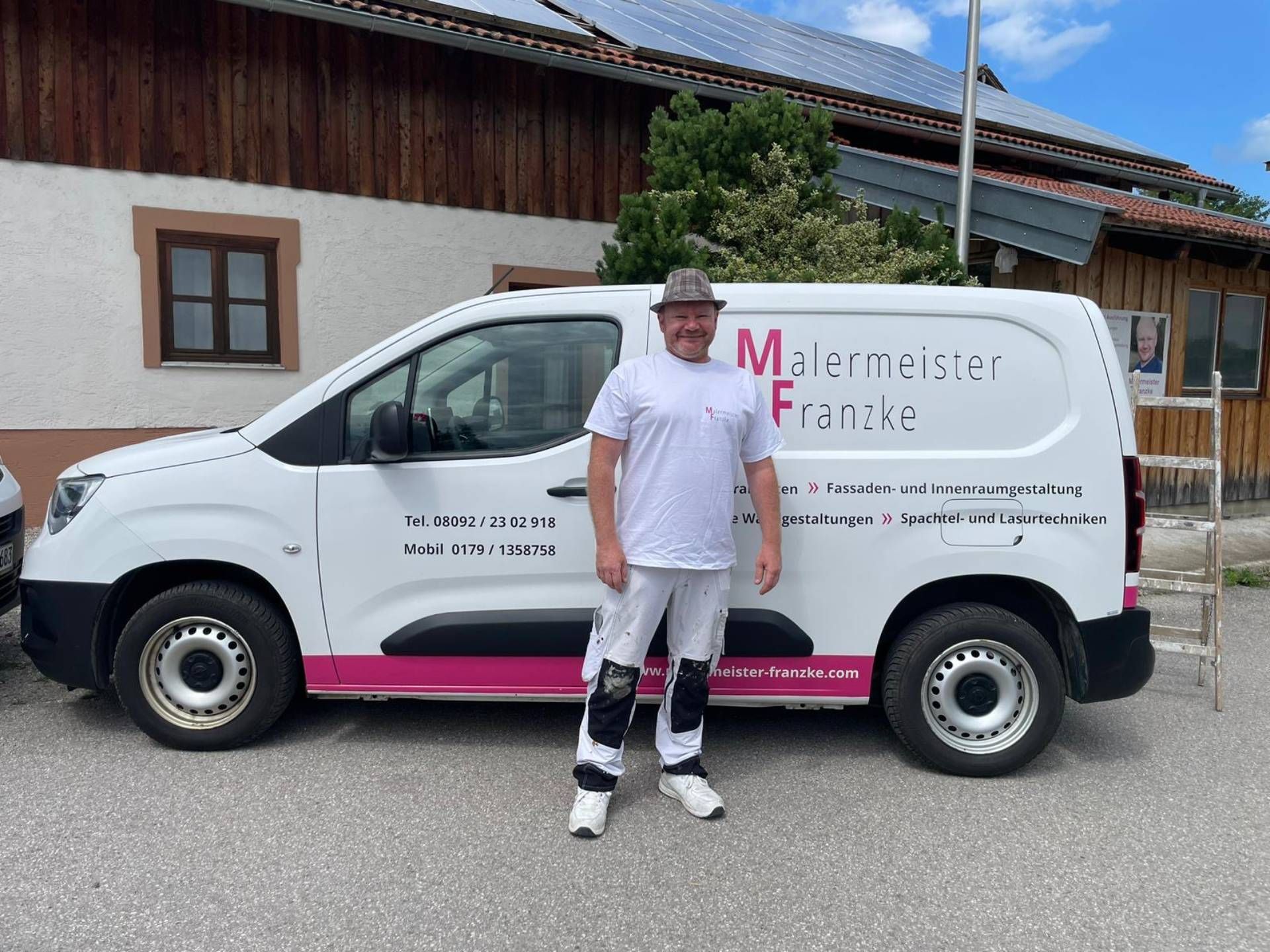 Malermeister und Chef Michael Franzke