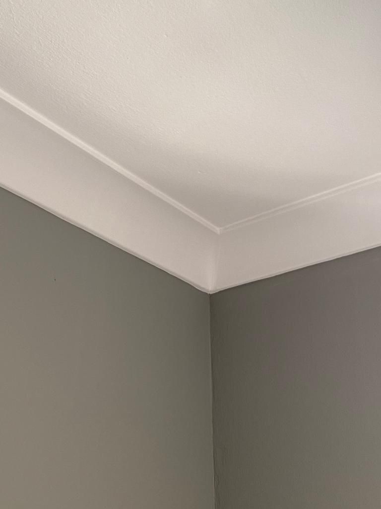 Grauer Innenanstrich