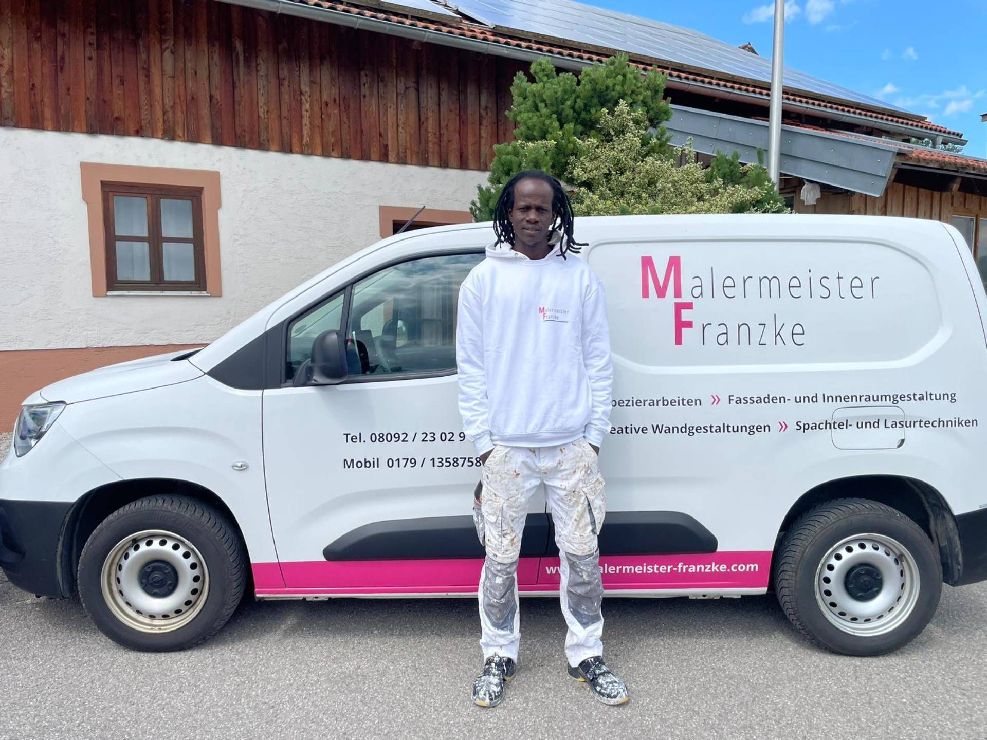 Malergeselle Idryssa Sy