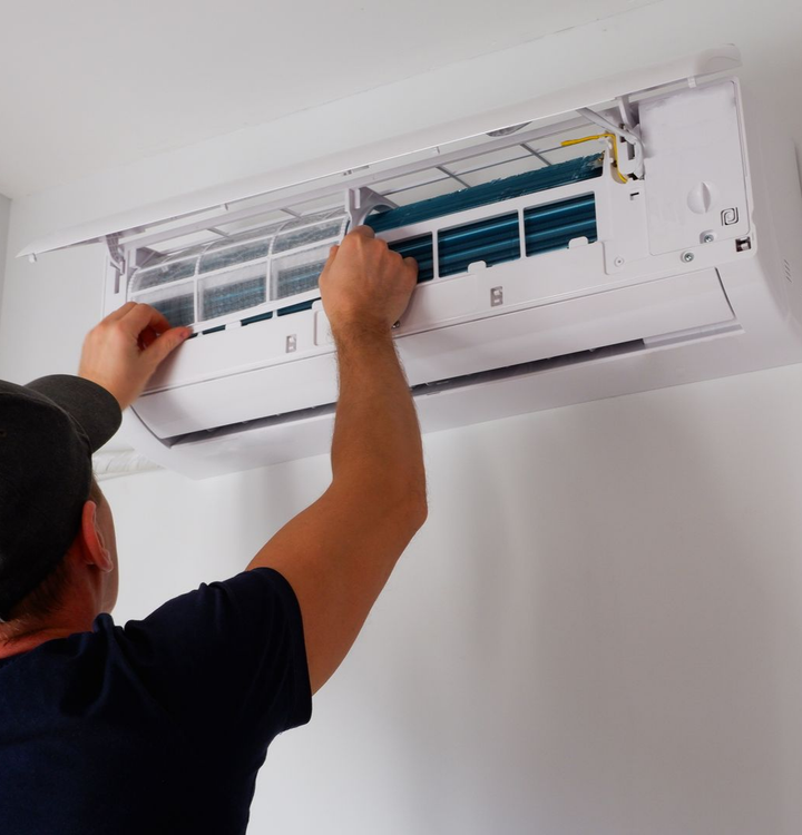 Un dépannage de climatiseur