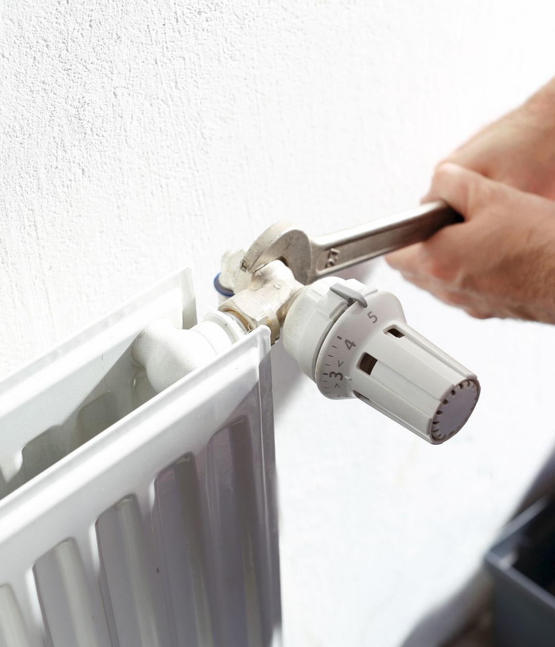 Une réparation de radiateur