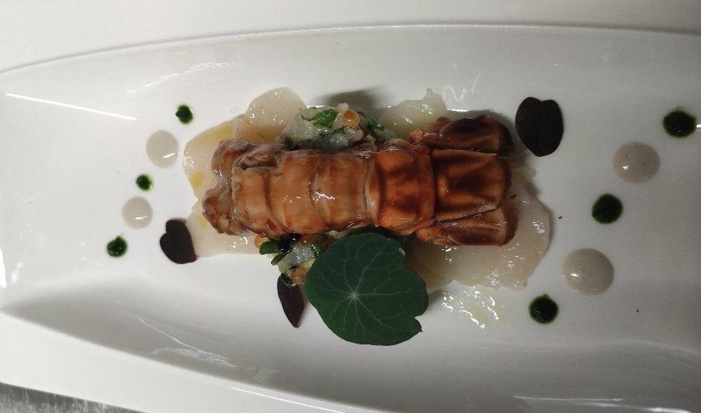 Entrée queue de homard