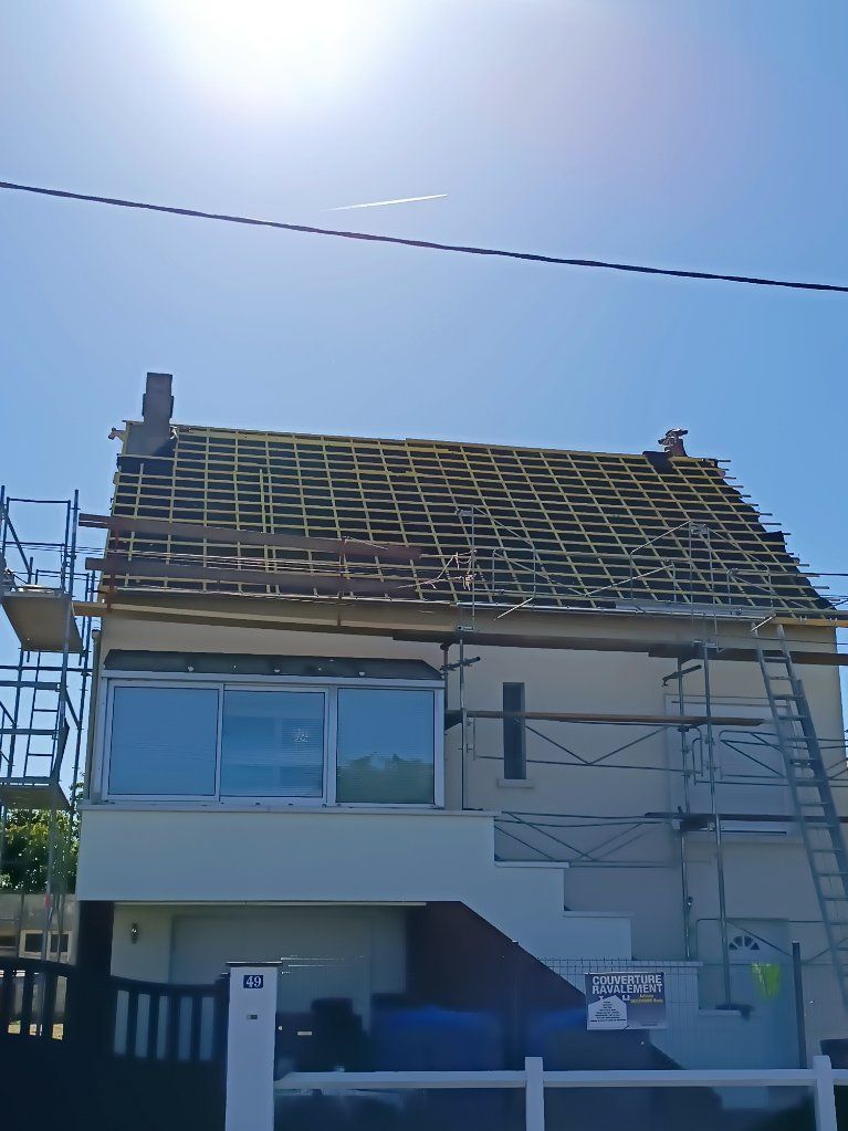 Rénovation de toiture : avant