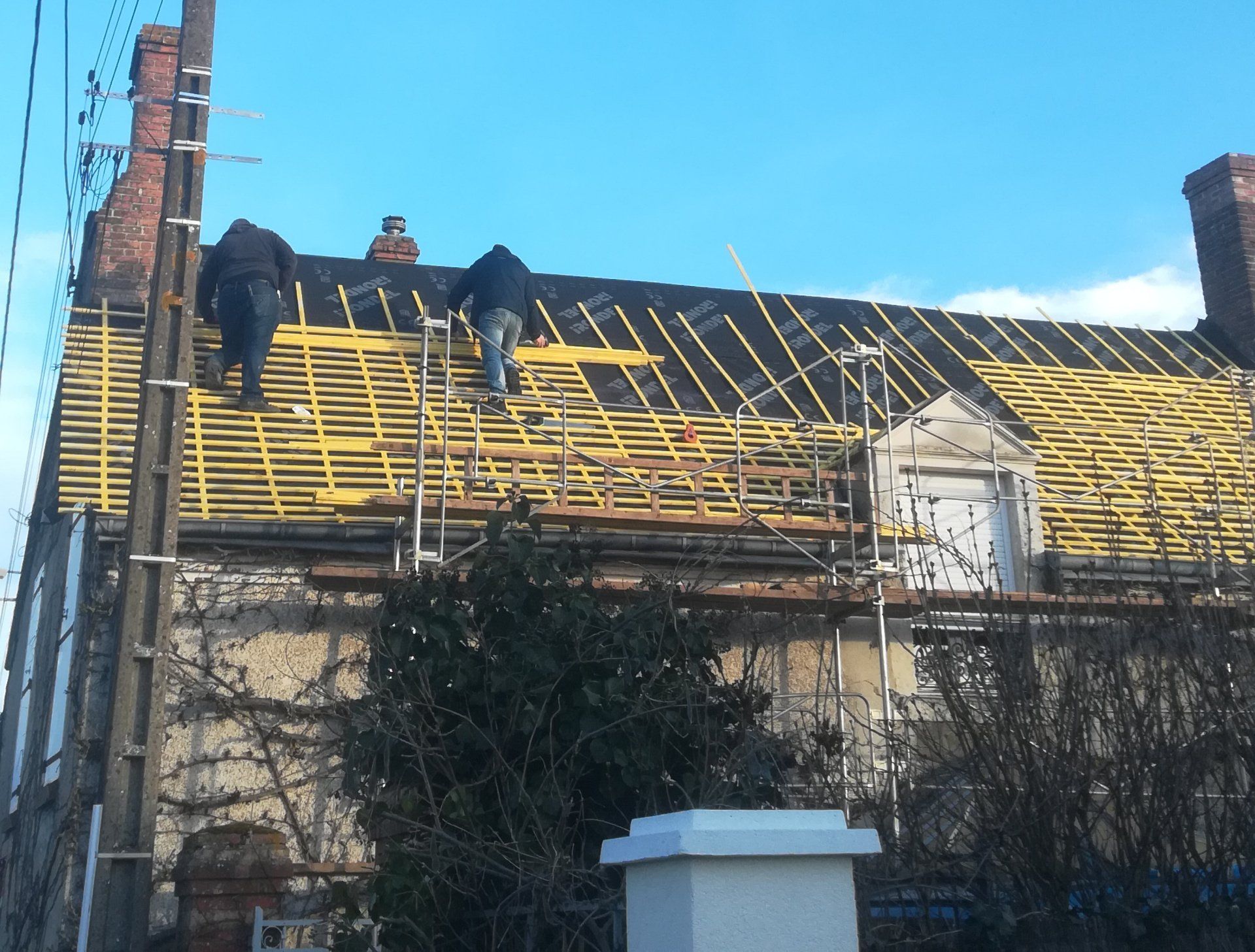 Isolation toiture après