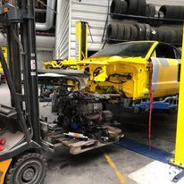 Travaux de carrosserie véhicule américain