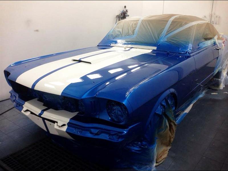 Travaux de peinture Ford Mustang