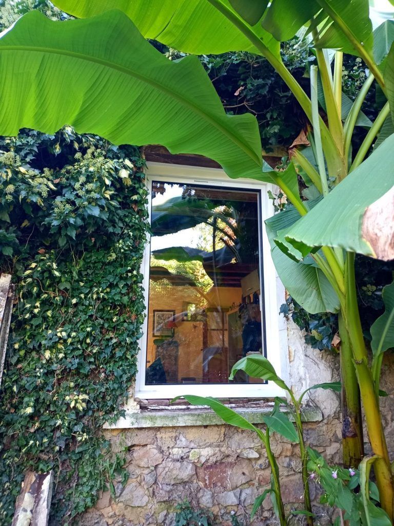 Fenêtre aluminium posée en rénovation