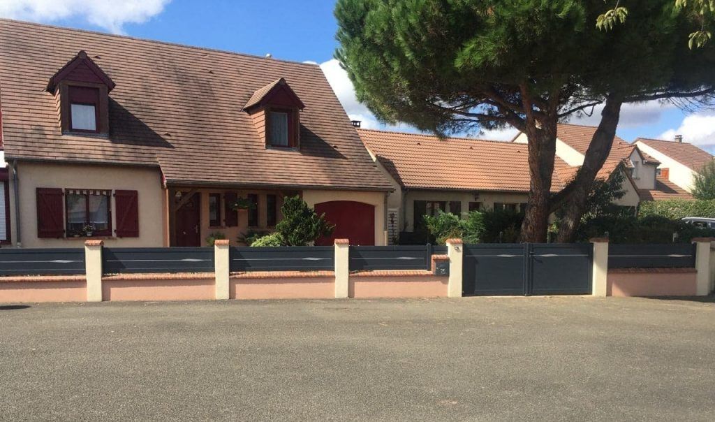 Portail et clôture brise-vue modèle Azzana