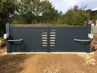 Portail modèle Catalan gris