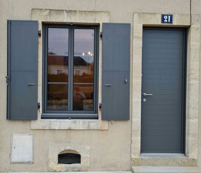 Fenêtre, porte d'entrée et volets K•Line