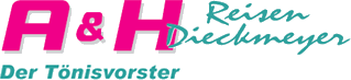 A&H Reisen Logo A&H Reisen Logo