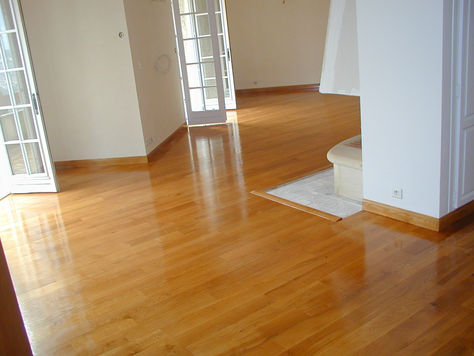 Vitrification parquet