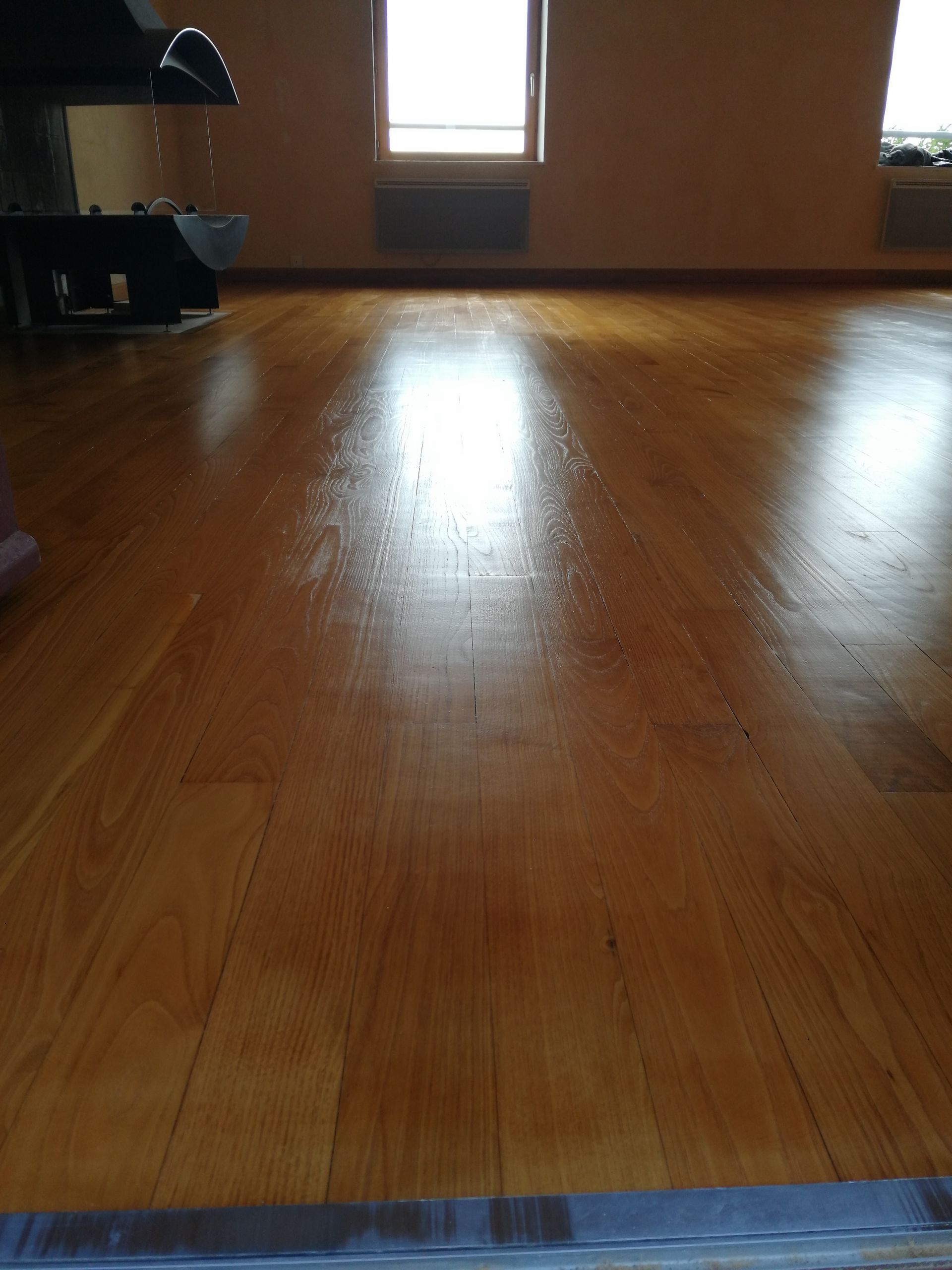 Après la rénovation du parquet