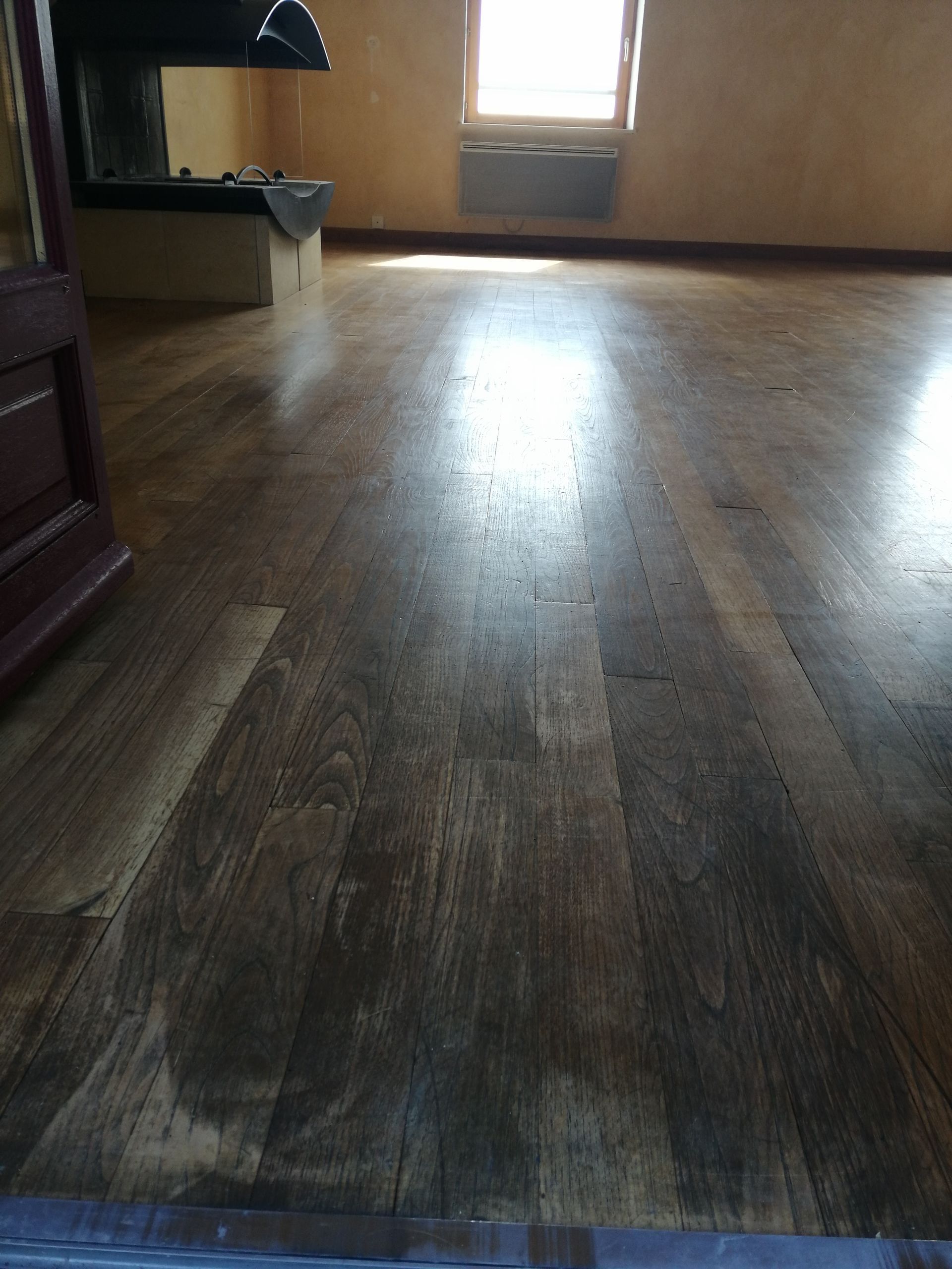 Avant la rénovation du parquet