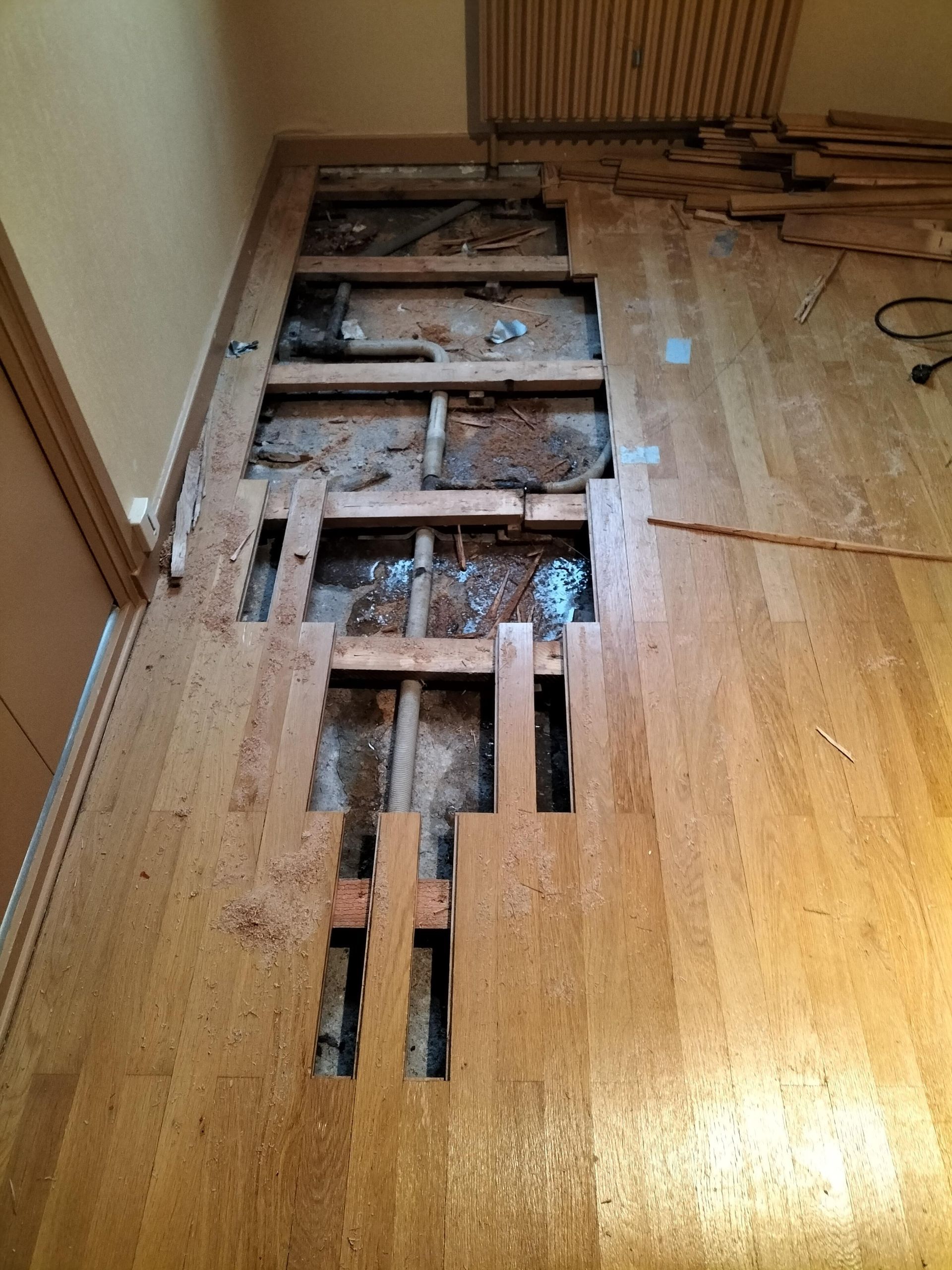 Réparation de parquet