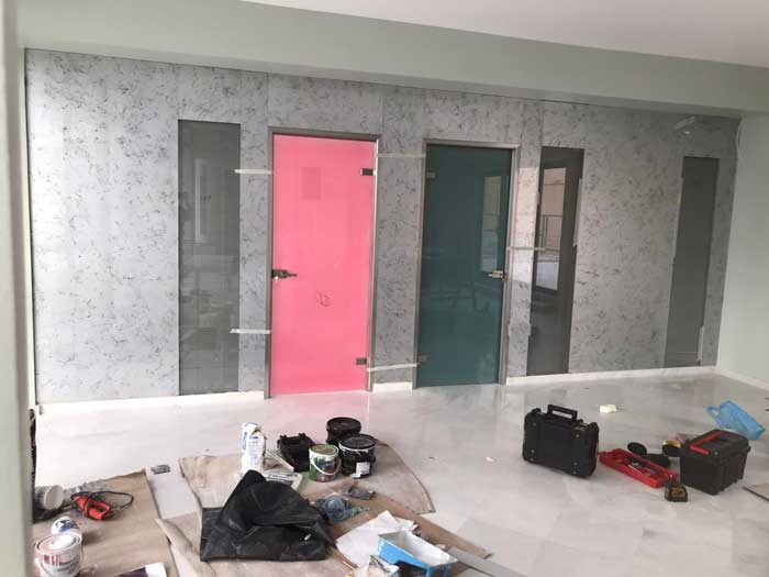 Γυάλινες πόρτες | KAMERI GLASS