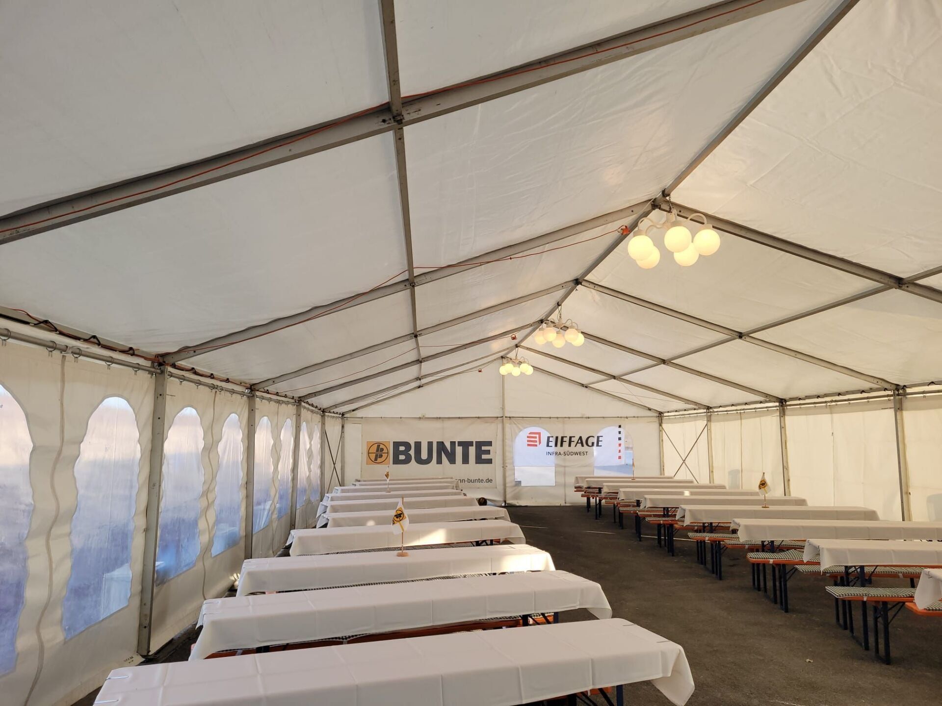 Getränke Wagner Schutzzelte / Gewerbezelte