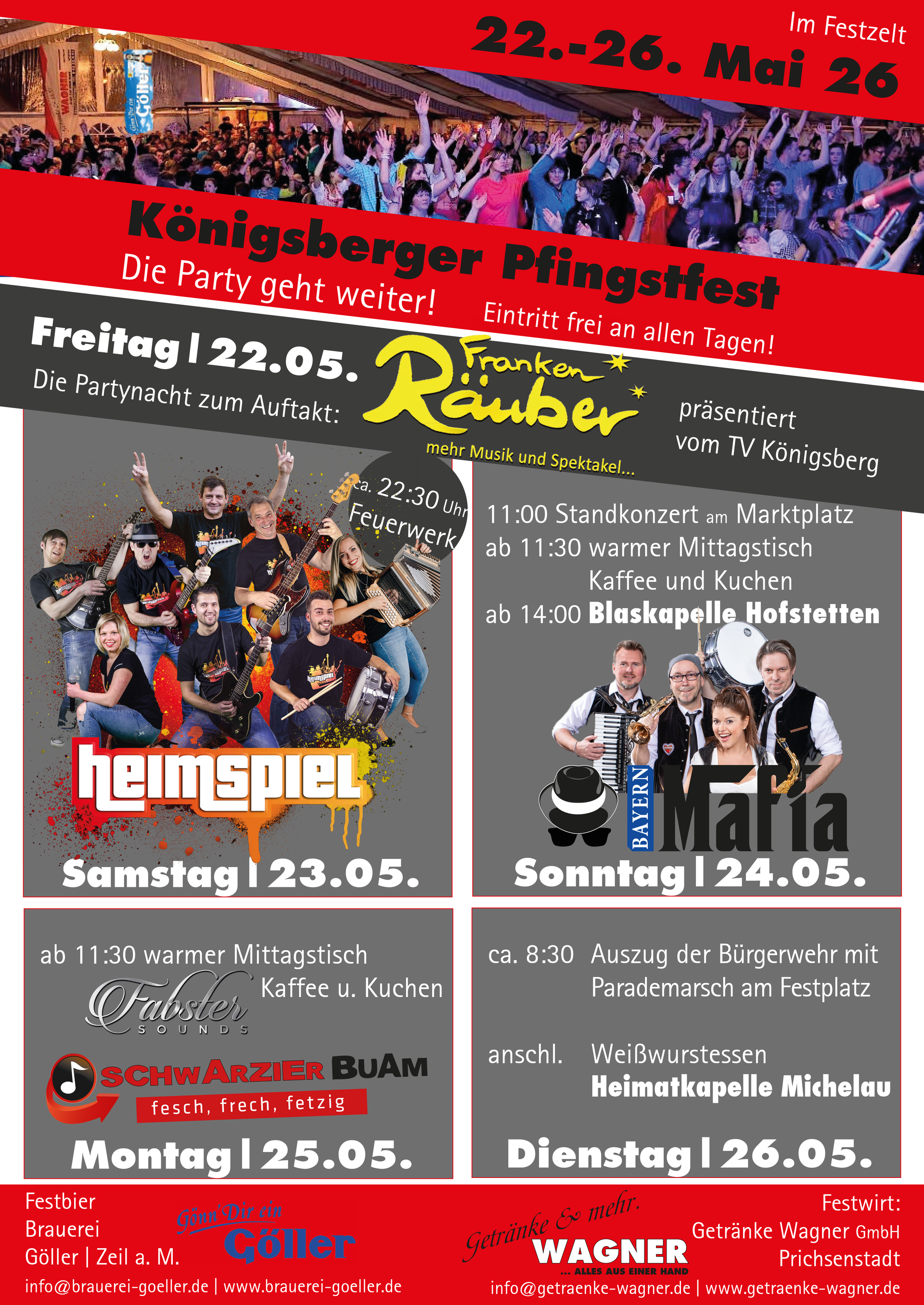Königsberg Pfingstfest 2024