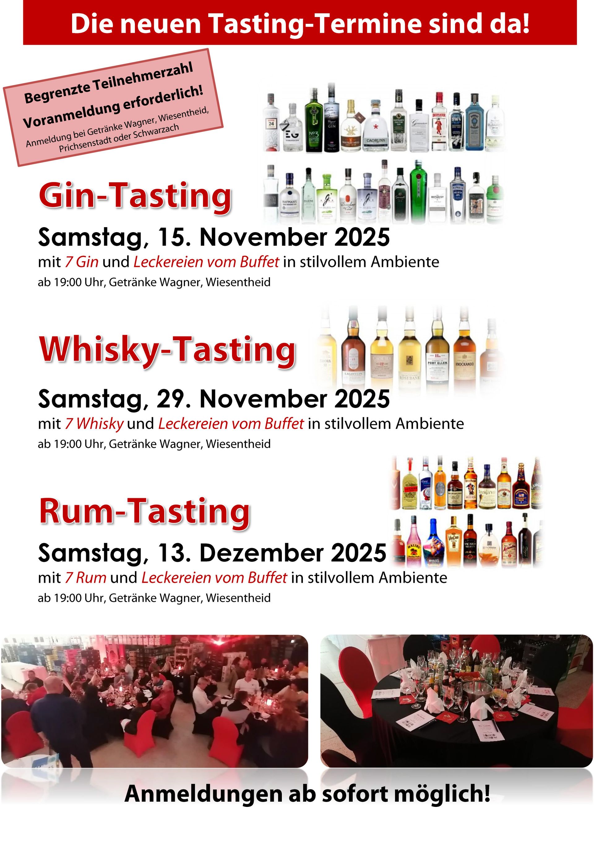Tasting Termine 2024