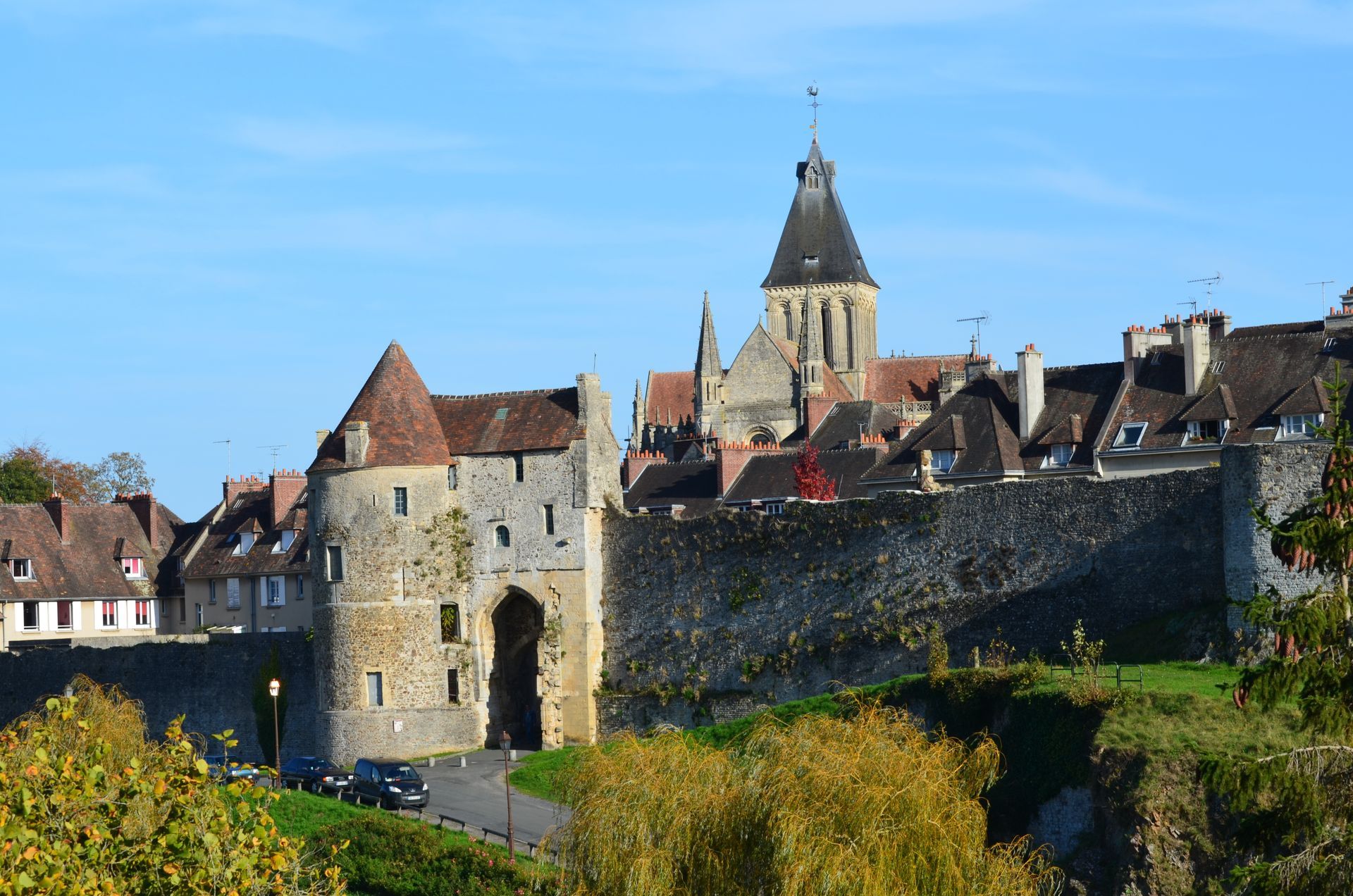 La ville de Falaise.