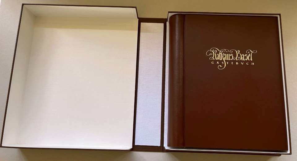 offizielles Gästebuch Stadt Basel