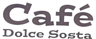 Café Dolce Sosta, Jacqueline Hafner Logo