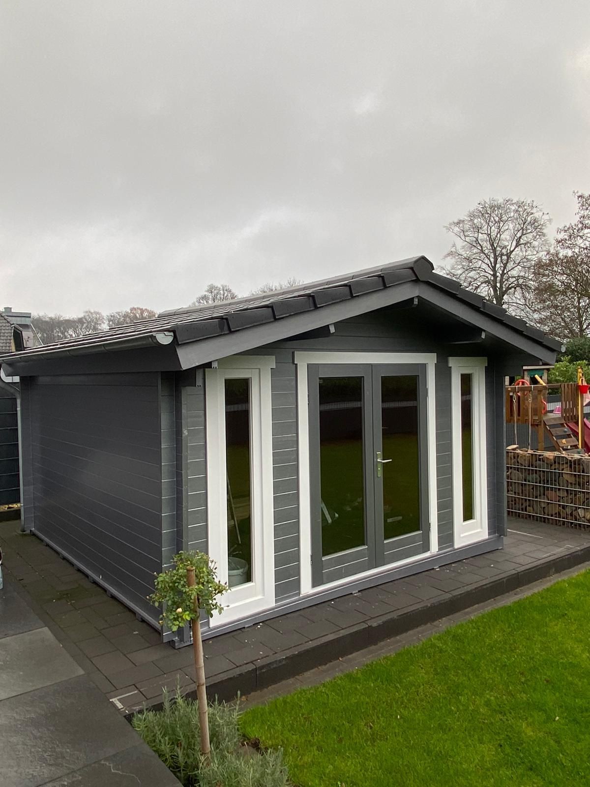 Gartenhaus Lasur Holz